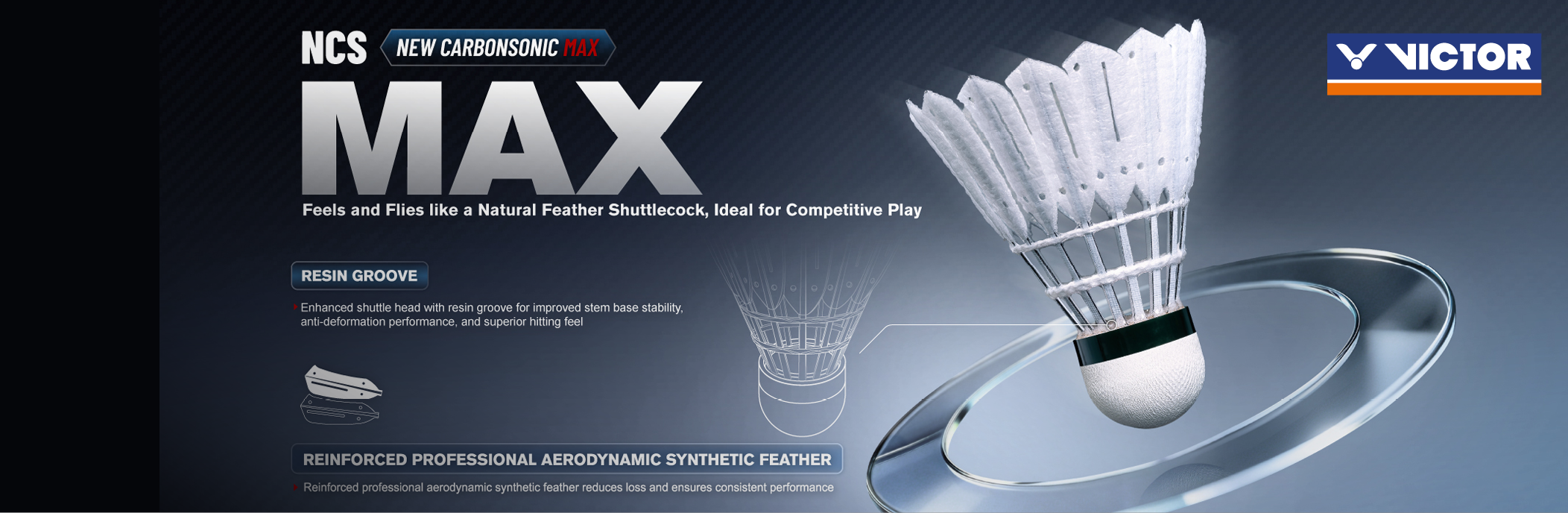 VICTOR NCS MAX banner
